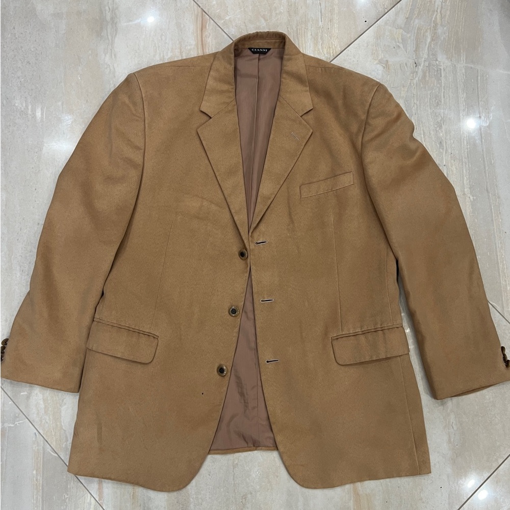 Elegant Tan Men's Blazer